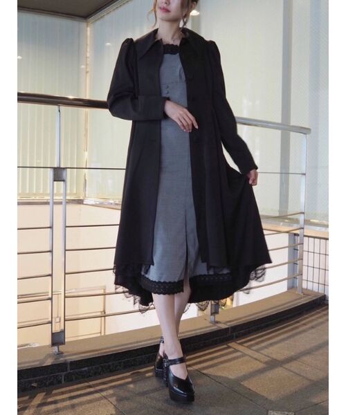 EATME(イートミー)の「イレヘムレディコート(その他アウター・レディース・ブラック/その他1/グリーン系その他・FREE)」の18枚目の写真