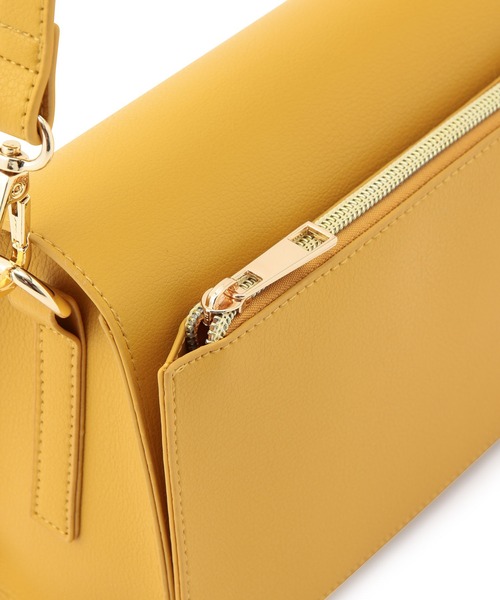 ROPE' PICNIC（ロペピクニック）の「【軽量】平カシメフラップミニショルダーバッグ（ショルダーバッグ・レディース・ブラック/ブラウン系その他3/イエロー/シルバー・FREE）」の10枚目の写真