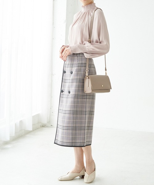 ROPE' PICNIC（ロペピクニック）の「【軽量】平カシメフラップミニショルダーバッグ（ショルダーバッグ・レディース・ブラック/ブラウン系その他3/イエロー/シルバー・FREE）」の22枚目の写真