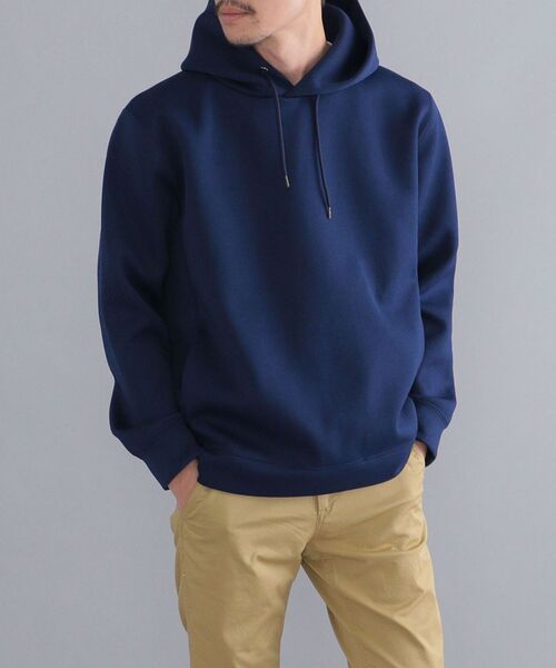 SHIPS（シップス）の「SHIPS: japan quality SOLOTEX(R) バルキーポンチ プルオーバー パーカー（パーカー・メンズ・ホワイト/ライトグレー/ブラック/グリーン/ピンク/ライトブルー/コバルトブルー・SMALL/MEDIUM/LARGE/X-LARGE）」の6枚目の写真