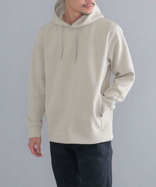 SHIPS（シップス）の「SHIPS: japan quality SOLOTEX(R) バルキーポンチ プルオーバー パーカー（パーカー・メンズ・ホワイト/ライトグレー/ブラック/グリーン/ピンク/ライトブルー/コバルトブルー・SMALL/MEDIUM/LARGE/X-LARGE）」の3枚目の写真