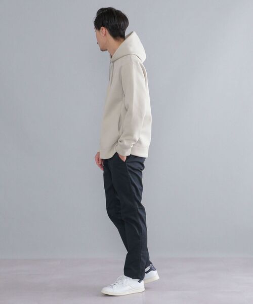 SHIPS（シップス）の「SHIPS: japan quality SOLOTEX(R) バルキーポンチ プルオーバー パーカー（パーカー・メンズ・ホワイト/ライトグレー/ブラック/グリーン/ピンク/ライトブルー/コバルトブルー・SMALL/MEDIUM/LARGE/X-LARGE）」の9枚目の写真