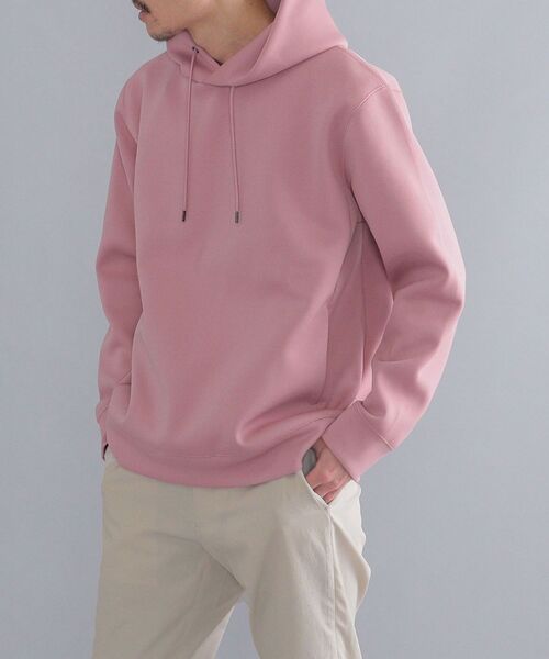 SHIPS（シップス）の「SHIPS: japan quality SOLOTEX(R) バルキーポンチ プルオーバー パーカー（パーカー・メンズ・ホワイト/ライトグレー/ブラック/グリーン/ピンク/ライトブルー/コバルトブルー・SMALL/MEDIUM/LARGE/X-LARGE）」の16枚目の写真