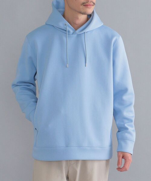 SHIPS（シップス）の「SHIPS: japan quality SOLOTEX(R) バルキーポンチ プルオーバー パーカー（パーカー・メンズ・ホワイト/ライトグレー/ブラック/グリーン/ピンク/ライトブルー/コバルトブルー・SMALL/MEDIUM/LARGE/X-LARGE）」の21枚目の写真