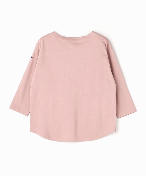 Grand PARK（グランドパーク）の「国産デラヴェ天竺Ｔシャツ（Tシャツ/カットソー・レディース・ブルー/ピンク/ベージュ/イエロー・FREE）」の7枚目の写真