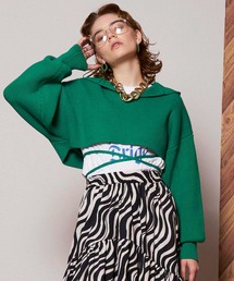 MAISON SPECIAL | ショートレングスニットフーディ【MAISON SPECIAL/メゾンスペシャル】(ニット/セーター)