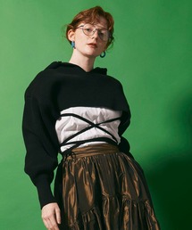 MAISON SPECIAL | ショートレングスニットフーディ【MAISON SPECIAL/メゾンスペシャル】(ニット/セーター)