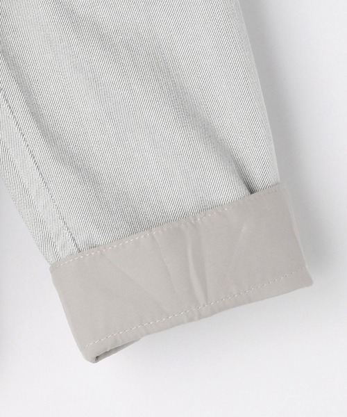 HIDEAWAYS NICOLE(ハイダウェイニコル)の「ソフトシャンブレーツイルストレッチシャツ(シャツ/ブラウス・メンズ・オフホワイト/インディゴブルー/ホワイト系その他/ブラック系その他・MEDIUM/LARGE/X-LARGE)」の7枚目の写真