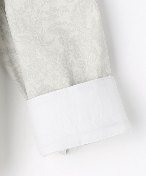 HIDEAWAYS NICOLE(ハイダウェイニコル)の「ソフトシャンブレーツイルストレッチシャツ(シャツ/ブラウス・メンズ・オフホワイト/インディゴブルー/ホワイト系その他/ブラック系その他・MEDIUM/LARGE/X-LARGE)」の21枚目の写真