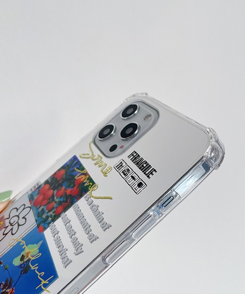 shopnikoniko（ショップニコニコ）の「ステッカーデザインミラースマホケース（スマホケース/カバー・レディース・シルバー系その他・G/H/B/D/A/E/C/F）」の7枚目の写真