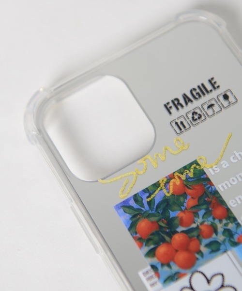 shopnikoniko（ショップニコニコ）の「ステッカーデザインミラースマホケース（スマホケース/カバー・レディース・シルバー系その他・G/H/B/D/A/E/C/F）」の4枚目の写真