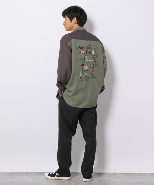 LAKOLE（ラコレ）の「ステップツイルトラウザーパンツ / 218465（スラックス・メンズ・ブラック/アイボリー/ネイビー・M/L）」の16枚目の写真