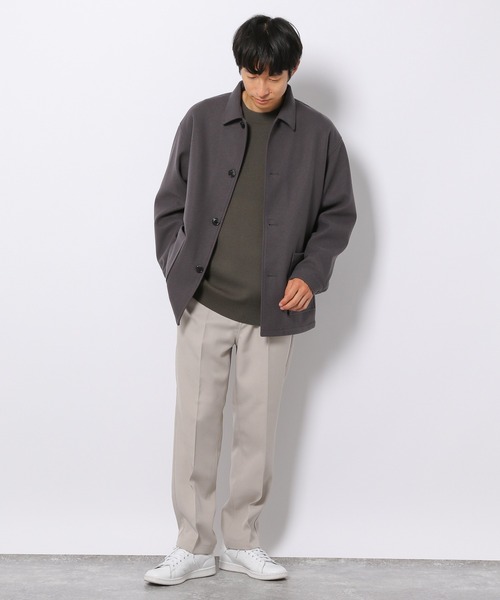 LAKOLE（ラコレ）の「ステップツイルトラウザーパンツ / 218465（スラックス・メンズ・ブラック/アイボリー/ネイビー・M/L）」の4枚目の写真