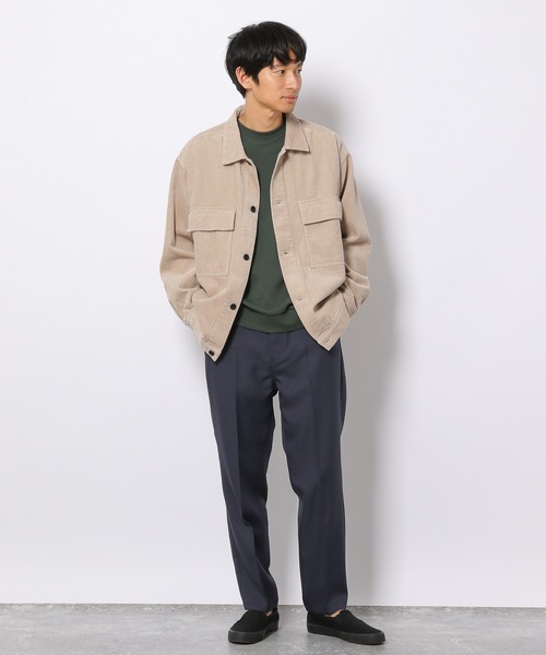 LAKOLE（ラコレ）の「ステップツイルトラウザーパンツ / 218465（スラックス・メンズ・ブラック/アイボリー/ネイビー・M/L）」の9枚目の写真