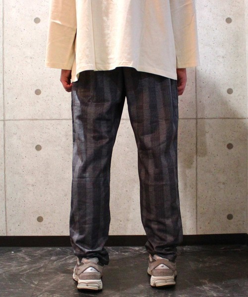 SHISKY(シスキー)の「ダンボール 無地 チェック シェフパンツ(スウェットパンツ・メンズ・ベージュ/ネイビー系/ブラウン/ベージュ系その他2/ホワイト系その他/ブラック/ベージュ系その他/杢グレー/グレー系その他/ブラウン系その他・L/M/XL)」の21枚目の写真