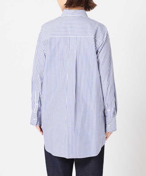 SLOBE IENA（スローブイエナ）の「パールボタンレギュラーシャツ【手洗い可能】◆（シャツ/ブラウス・レディース・イエロー/ホワイト/ブルー・FREE）」の12枚目の写真