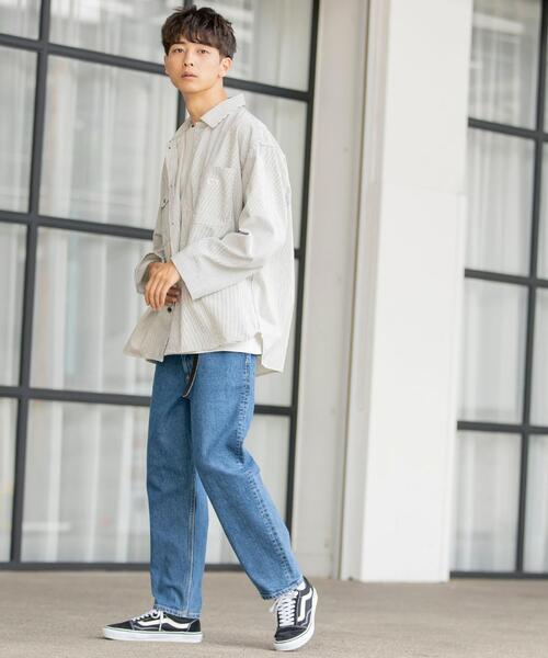 coen（コーエン）の「SMITH’S(スミス)別注レギュラーシャツ（シャツ/ブラウス・メンズ・ネイビー/ホワイト/ブラック・LARGE/SMALL/MEDIUM）」の5枚目の写真