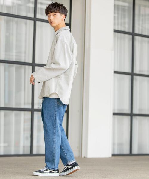 coen（コーエン）の「SMITH’S(スミス)別注レギュラーシャツ（シャツ/ブラウス・メンズ・ネイビー/ホワイト/ブラック・LARGE/SMALL/MEDIUM）」の6枚目の写真