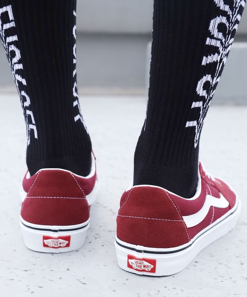 VANS（バンズ）の「VANS/ヴァンズ Sk8-Low スケハイ ローカット スニーカー ストリート 定番 スウェード キャンバス（スニーカー・メンズ・マルーン・8/10/9/8h/9h）」の15枚目の写真