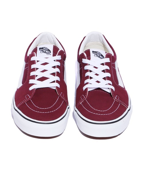 VANS スニーカー キャンバス 赤 ローカット レースアップ 定番 VANS ⌘ スニーカー 赤 美品 - メルカリ