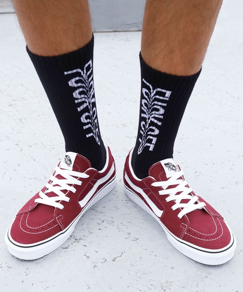 VANS（バンズ）の「VANS/ヴァンズ Sk8-Low スケハイ ローカット スニーカー ストリート 定番 スウェード キャンバス（スニーカー・メンズ・マルーン・8/10/9/8h/9h）」の17枚目の写真