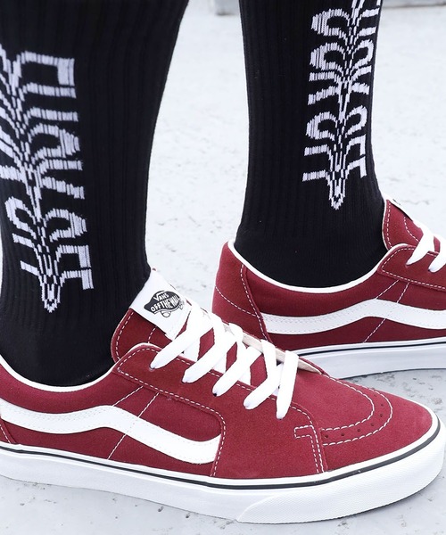 VANS（バンズ）の「VANS/ヴァンズ Sk8-Low スケハイ ローカット スニーカー ストリート 定番 スウェード キャンバス（スニーカー・メンズ・マルーン・8/10/9/8h/9h）」の21枚目の写真