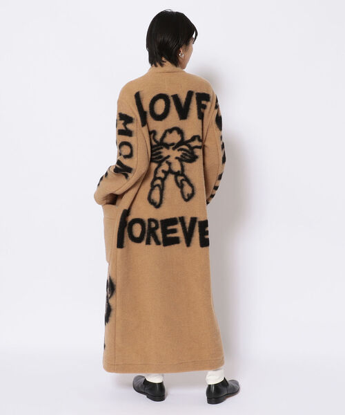 ottod'Ame(オットダム)の「ottod'Ame/オットダム/COAT エンジェル(ノーカラーコート・レディース・ベージュ・42)」の2枚目の写真