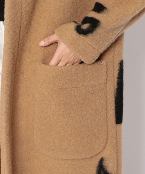 ottod'Ame(オットダム)の「ottod'Ame/オットダム/COAT エンジェル(ノーカラーコート・レディース・ベージュ・42)」の7枚目の写真