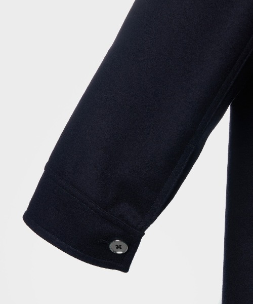 JIL SANDER(ジルサンダー)の「OUTER SHIRT 01(その他アウター・メンズ・ネイビー・46/44)」の4枚目の写真