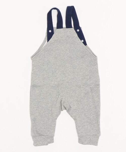 Champion（チャンピオン）の「【Champion】カバーオール（70～90cm）（サロペット/オーバーオール・キッズ・グレー/チャコール・90/80/70）」の3枚目の写真