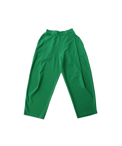 antiqua(アンティカ)の「カッティングテーパードパンツ(その他パンツ・レディース・ブラック/パープル/カーキ/グリーン/アイボリー/ボルドー/マスタード/レンガ/ダークカーキ/ダークグレー/ブラウン系その他/ダークグリーン・M/L)」の18枚目の写真