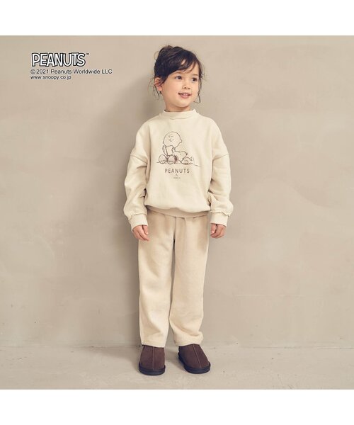 apres les cours(アプレレクール)の「カットコール/7days Style pants 9分丈(その他パンツ・キッズ・ベージュ/ブラウン/アイボリー・90/100/80/110/120/130)」の8枚目の写真