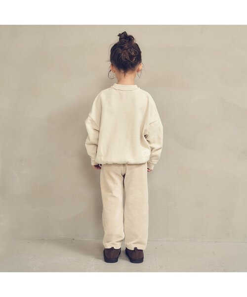 apres les cours(アプレレクール)の「カットコール/7days Style pants 9分丈(その他パンツ・キッズ・ベージュ/ブラウン/アイボリー・90/100/80/110/120/130)」の9枚目の写真