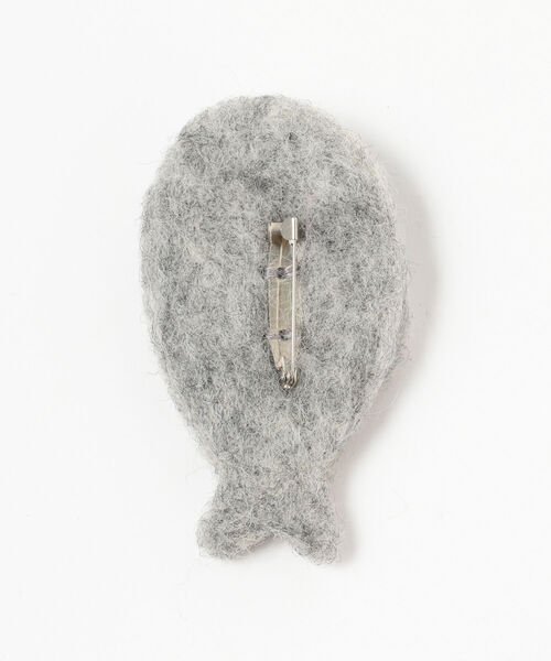 BEAMS BOY（ビームスボーイ）の「EARTH MADE HOME / Animal Brooch（ブローチ/コサージュ・レディース・ブラウン/グレー/イエロー/グリーン・ONE SIZE）」の8枚目の写真