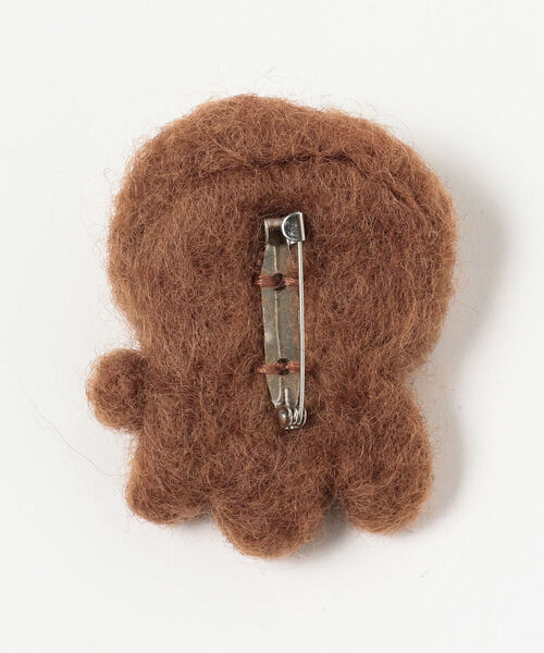 BEAMS BOY（ビームスボーイ）の「EARTH MADE HOME / Animal Brooch（ブローチ/コサージュ・レディース・ブラウン/グレー/イエロー/グリーン・ONE SIZE）」の12枚目の写真