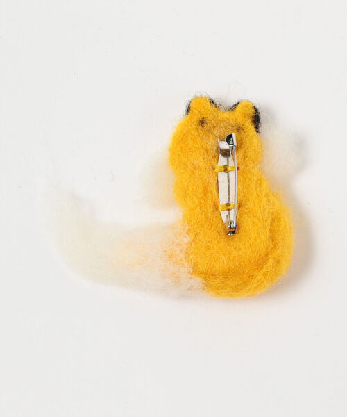 BEAMS BOY（ビームスボーイ）の「EARTH MADE HOME / Animal Brooch（ブローチ/コサージュ・レディース・ブラウン/グレー/イエロー/グリーン・ONE SIZE）」の11枚目の写真