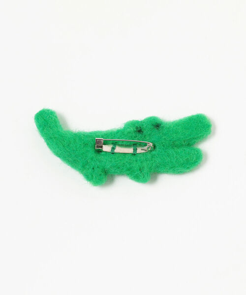 BEAMS BOY（ビームスボーイ）の「EARTH MADE HOME / Animal Brooch（ブローチ/コサージュ・レディース・ブラウン/グレー/イエロー/グリーン・ONE SIZE）」の5枚目の写真