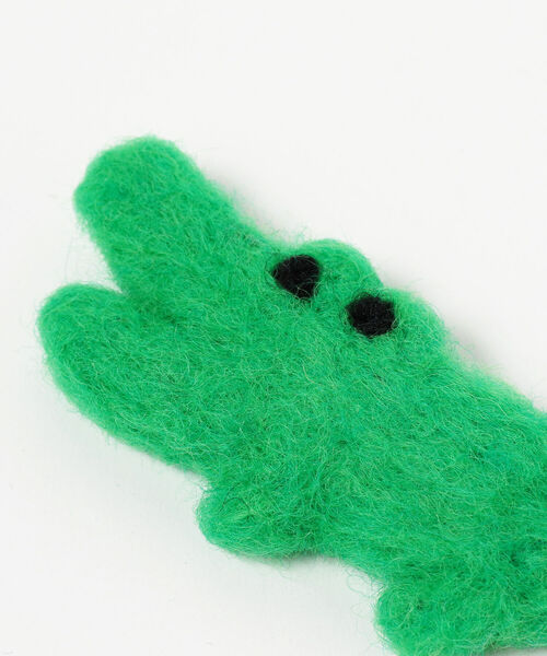 BEAMS BOY（ビームスボーイ）の「EARTH MADE HOME / Animal Brooch（ブローチ/コサージュ・レディース・ブラウン/グレー/イエロー/グリーン・ONE SIZE）」の7枚目の写真