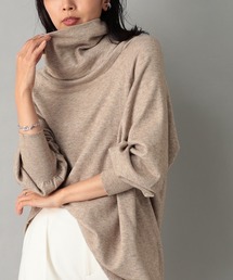 RIVE DROITE（リヴドロワ）の「優しく首元を包み込む【WEB限定】ボリューム袖チュニックニット（ニット/セーター）」