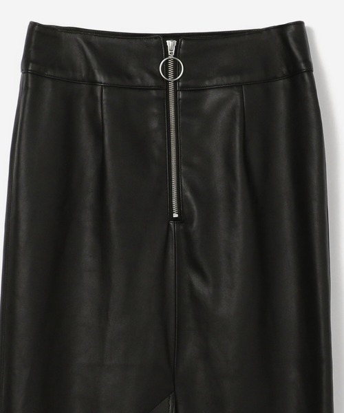 Bshop（ビショップ）の「【MEYAME】レザーロングスカート WOMEN 