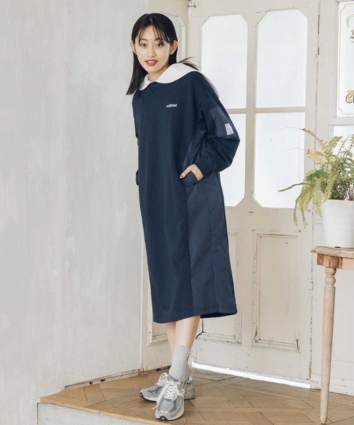 MILKFED.(ミルクフェド)の「SAILOR COLLAR TOP(Tシャツ/カットソー・レディース・ホワイト/ブラック/グリーン・ONE SIZE)」の8枚目の写真