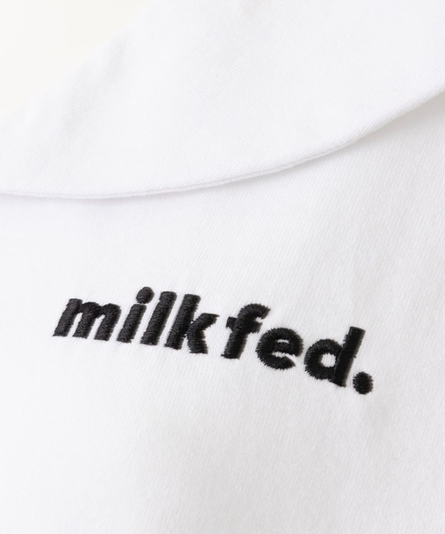 MILKFED.(ミルクフェド)の「SAILOR COLLAR TOP(Tシャツ/カットソー・レディース・ホワイト/ブラック/グリーン・ONE SIZE)」の18枚目の写真