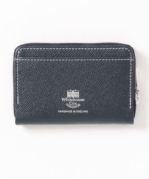 White House Cox】MINI ZIP PURSE / LONDONCALF × BRIDLE（財布
