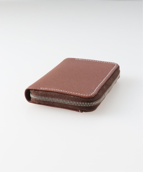 White House Cox】MINI ZIP PURSE / LONDONCALF × BRIDLE（財布