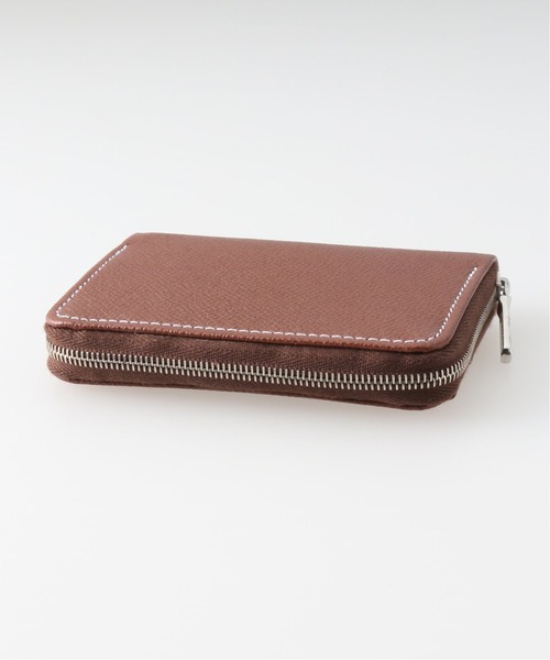 White House Cox】MINI ZIP PURSE / LONDONCALF × BRIDLE（財布