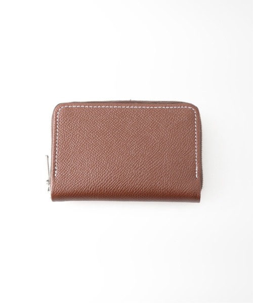 White House Cox】MINI ZIP PURSE / LONDONCALF × BRIDLE（財布
