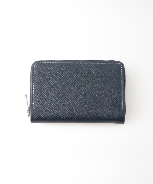 White House Cox】MINI ZIP PURSE / LONDONCALF × BRIDLE（財布