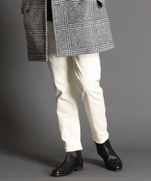 MONSIEUR NICOLE（ムッシュニコル）の「ストレッチコーデュロイ テーパードパンツ（その他パンツ・メンズ・ブルー/ブラック/ホワイト・LARGE/SMALL/X-LARGE/MEDIUM）」の2枚目の写真