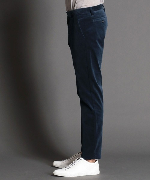 MONSIEUR NICOLE（ムッシュニコル）の「ストレッチコーデュロイ テーパードパンツ（その他パンツ・メンズ・ブルー/ブラック/ホワイト・LARGE/SMALL/X-LARGE/MEDIUM）」の7枚目の写真