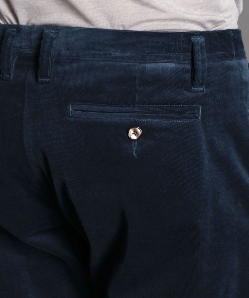 MONSIEUR NICOLE（ムッシュニコル）の「ストレッチコーデュロイ テーパードパンツ（その他パンツ・メンズ・ブルー/ブラック/ホワイト・LARGE/SMALL/X-LARGE/MEDIUM）」の10枚目の写真